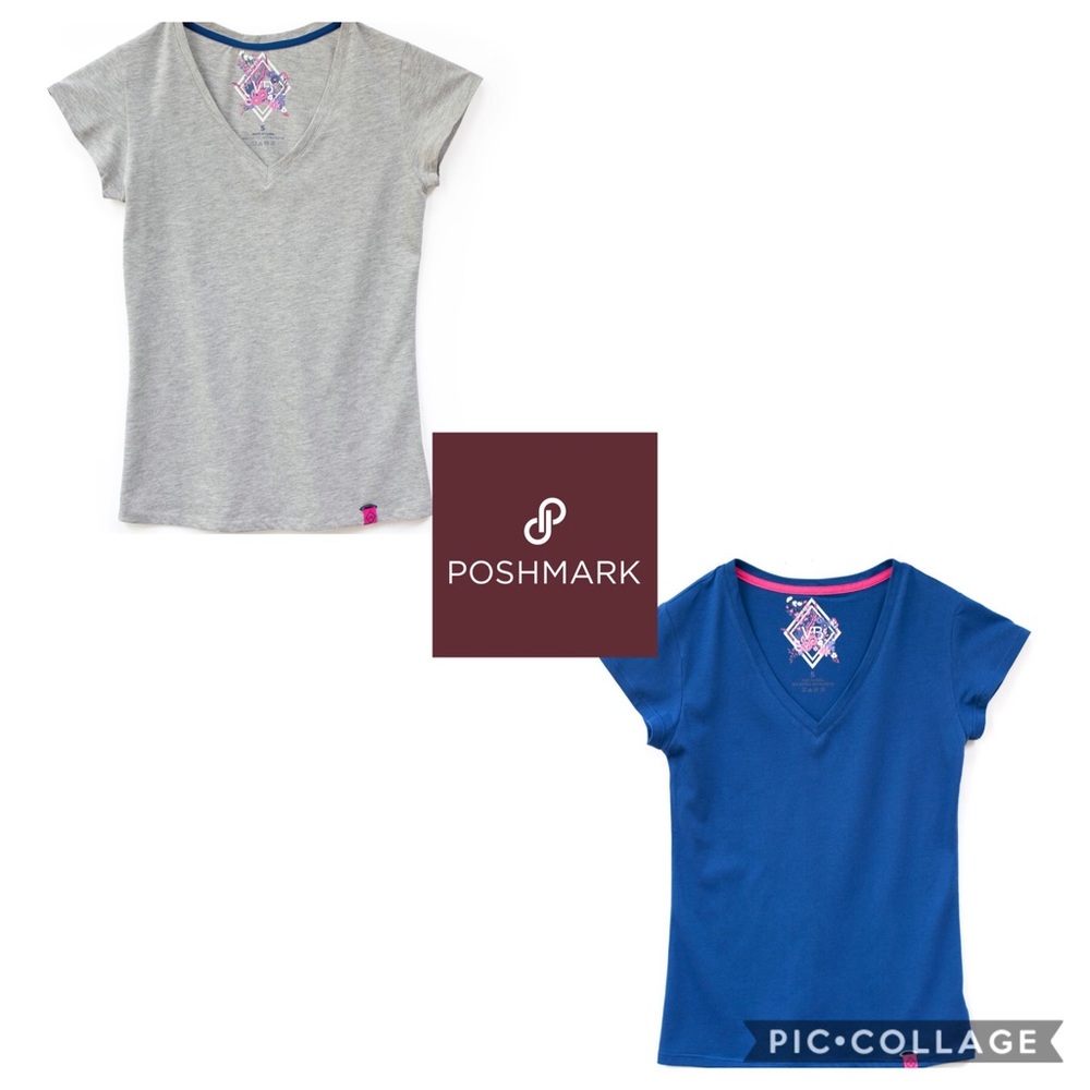 NWT Two Vera Bradley Vneck T-shirts - M